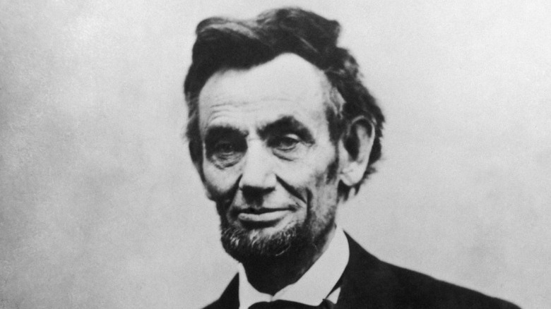 Abraham Lincoln smiling