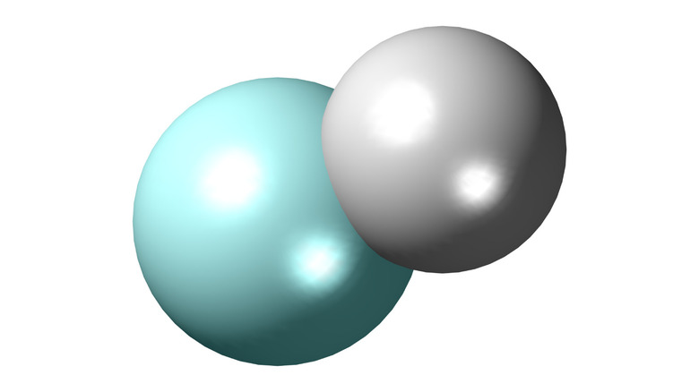 Visualisation of a helium hydride molecule