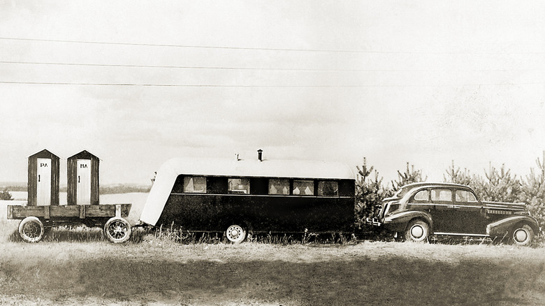 vintage RV trailer 