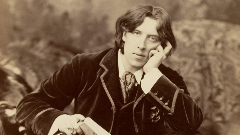 portrait of Oscar Wilde