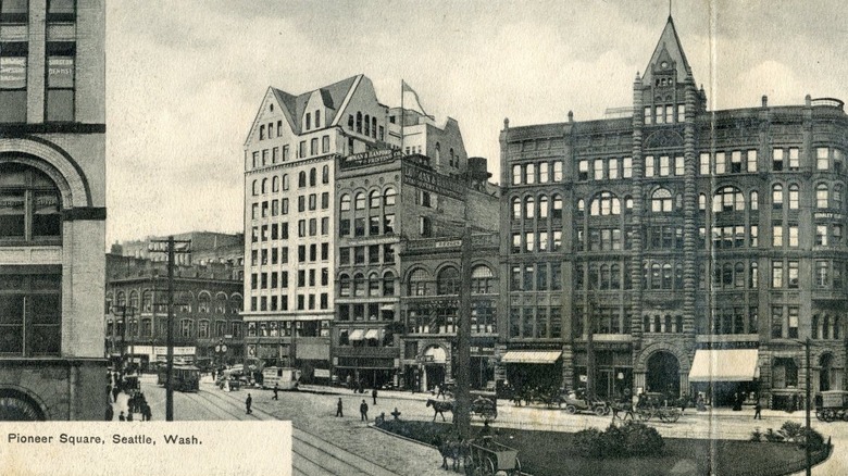 Pioneer Square, Seattle, 1906