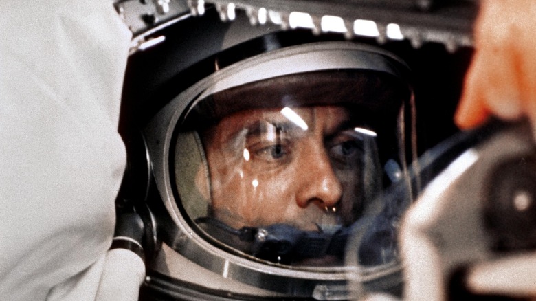 Alan Shepard in Freedom 7 capsule