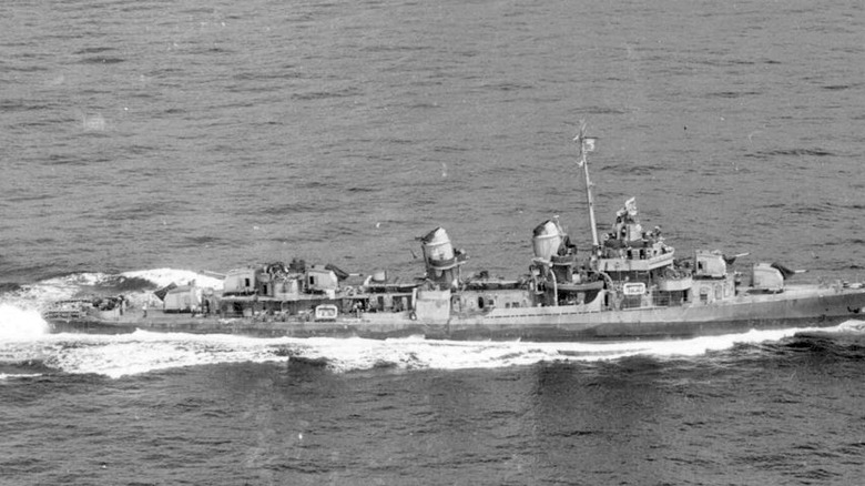 USS Cogswell in 1945