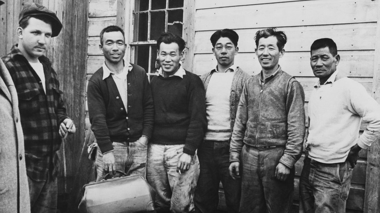 Japanese internees, 1944