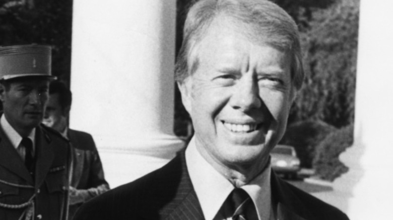 Jimmy Carter smiling