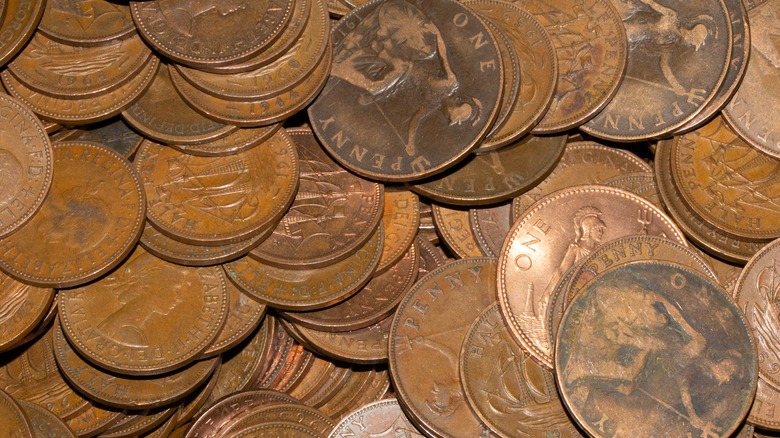old predecimalized pennies united kingdom