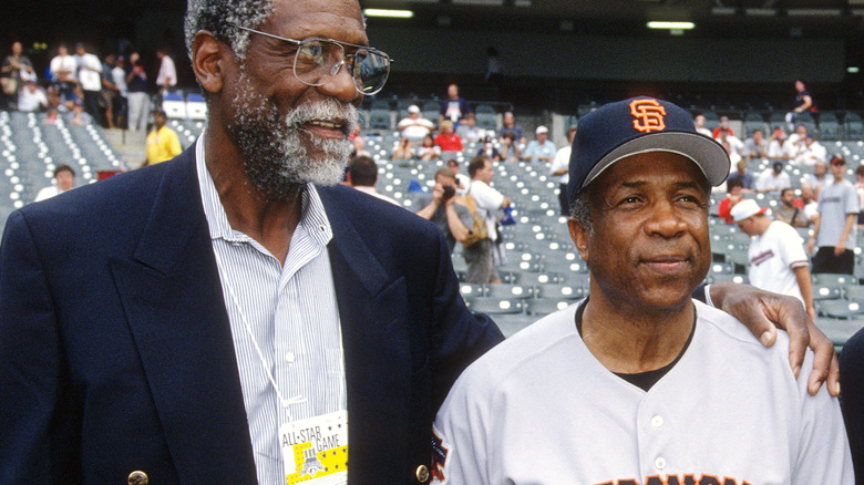 Bill Russell and Frank Robinson