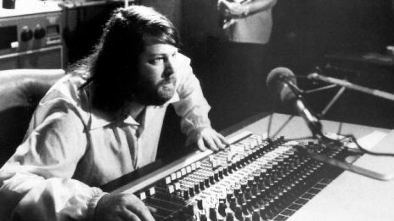 Brian Wilson in the studio, 1976