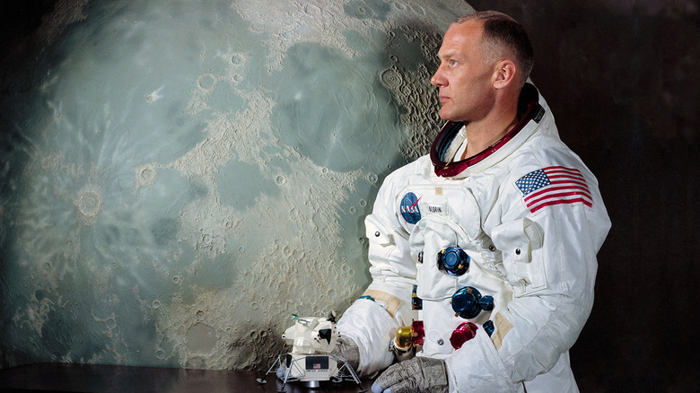 Astronaut portrait of Buzz Aldrin