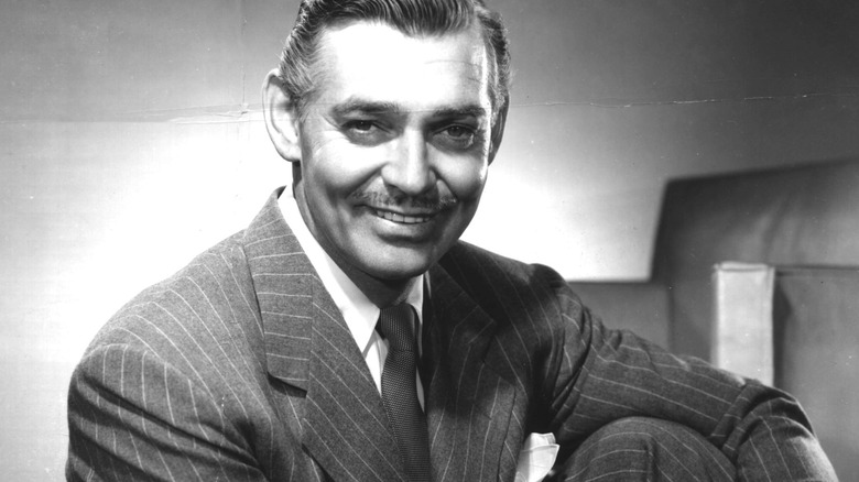 Clark Gable smiling