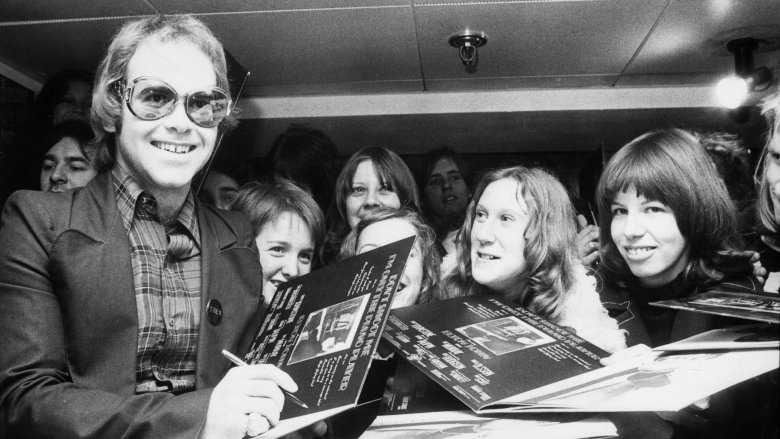 Elton John and fans