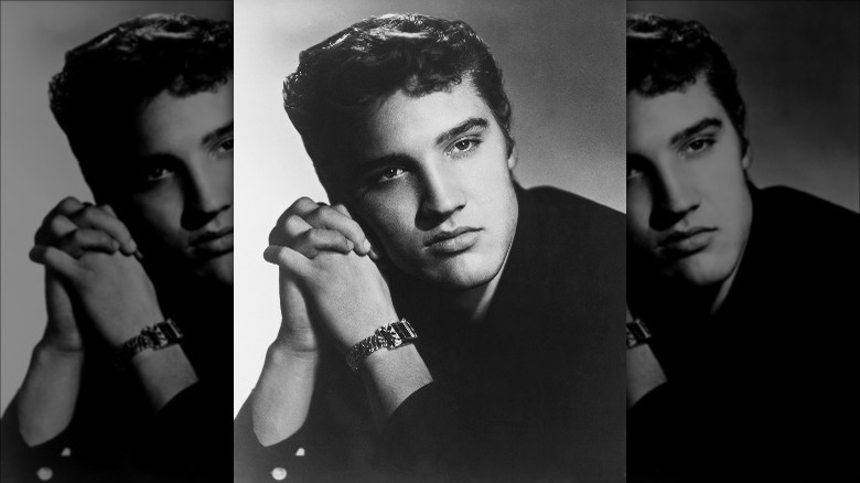Elvis portrait from 1954
