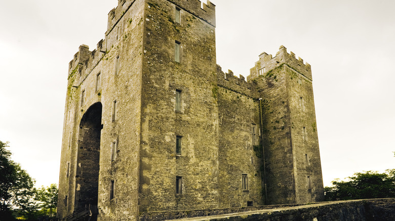 Castle exterior in Ireland