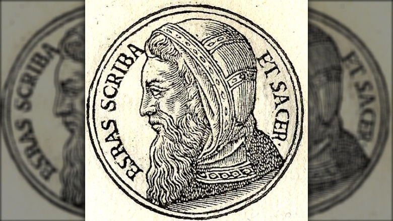 portrait of ezra the scribe