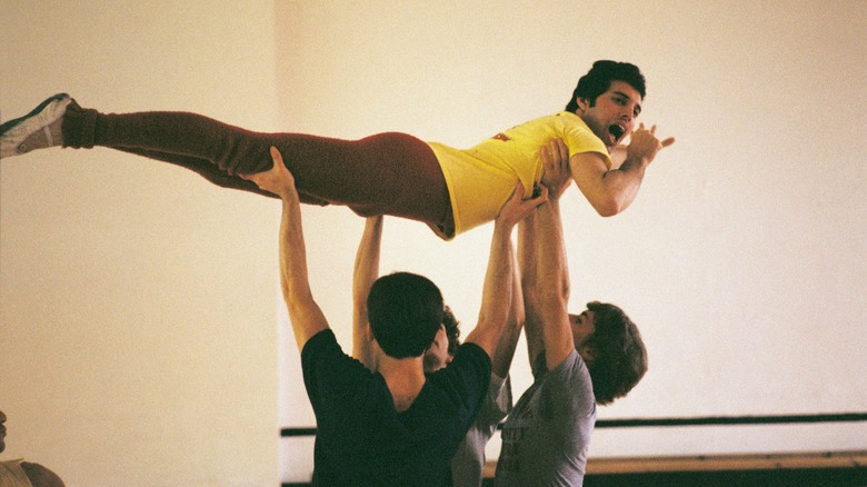 Freddie trains for ballet