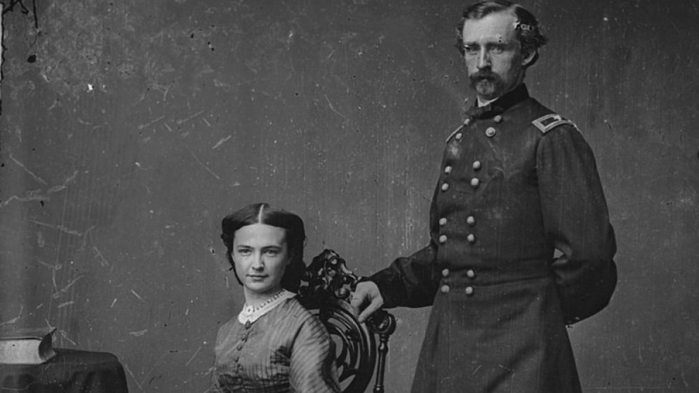 George and Elizabeth Custer 1864