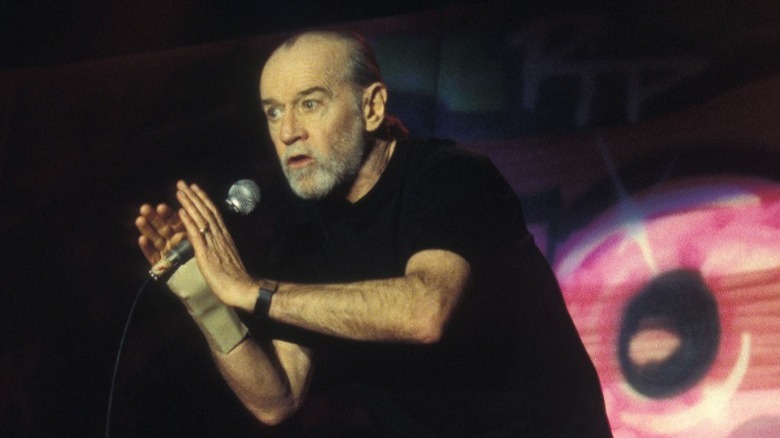 George Carlin performing in 1996