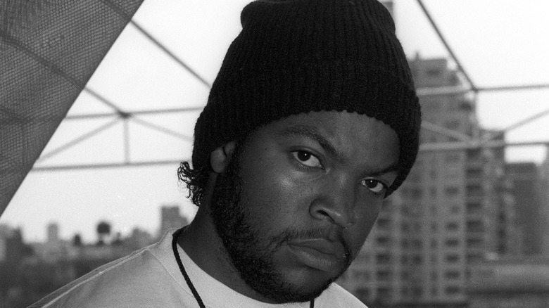 Ice Cube wearing beanie