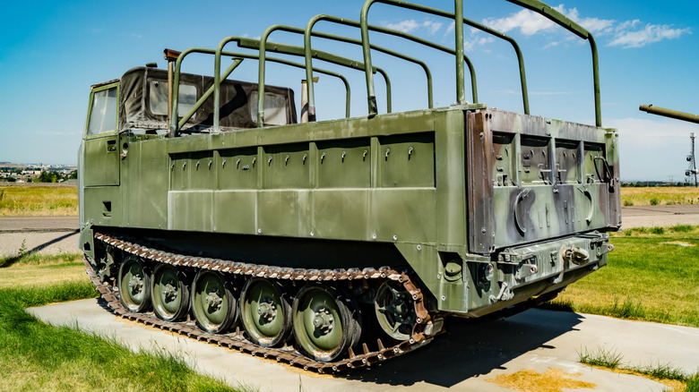 Military transport vehicle