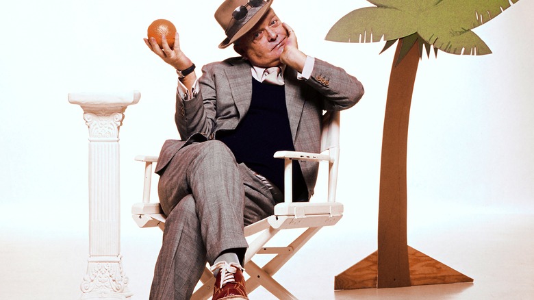 portrait of Truman Capote in Los Angeles 1981