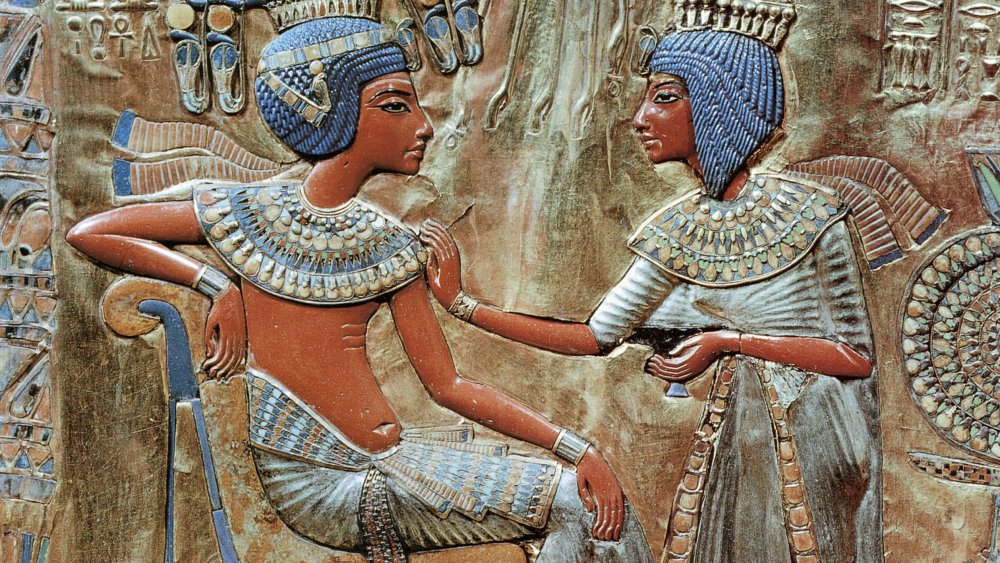 Tutankhamun and his sister/wife