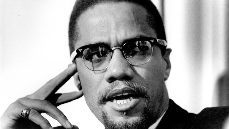 civil rights activist Malcolm X