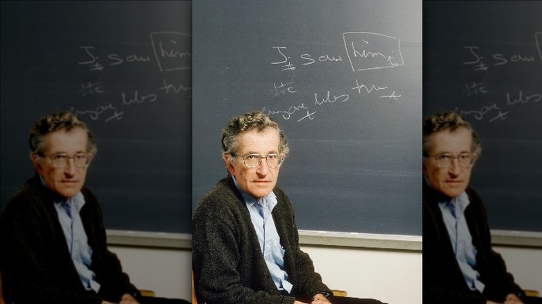 Noam Chomsky in 1987