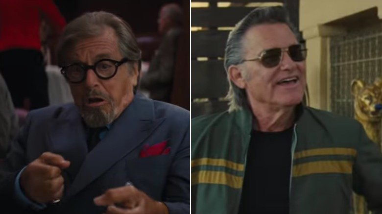 Al Pacino and Kurt Russell in "Once Upon a Time in Hollywood"