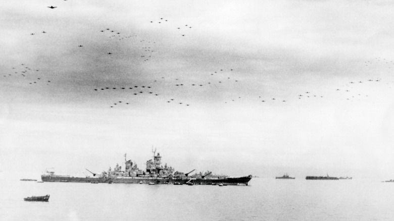 World War II navy battle