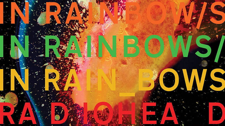 Cover art for In Rainbows