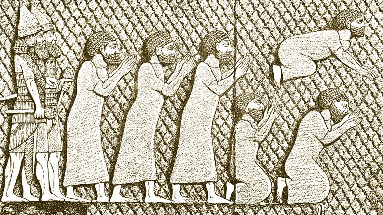 Israelite captives in Assyria