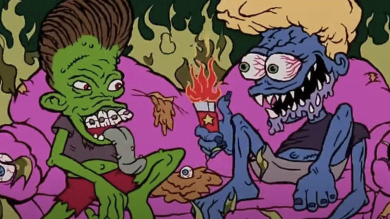 Rob Zombie designed sequence from Beavis and Butt-Head Do America