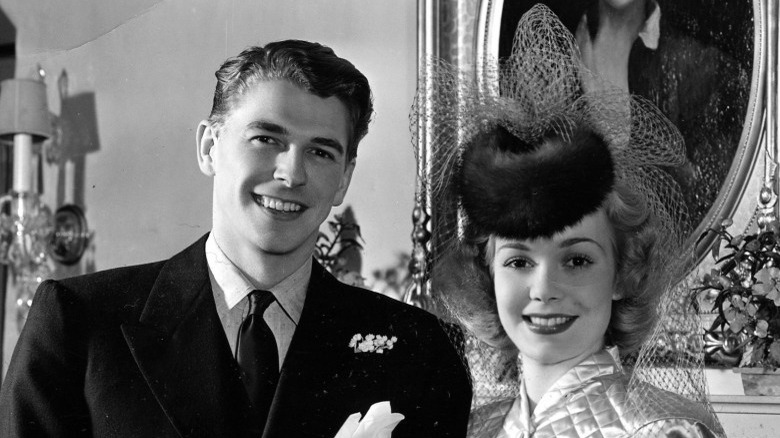 Reagan and his first wife Jane Wyman, 1940