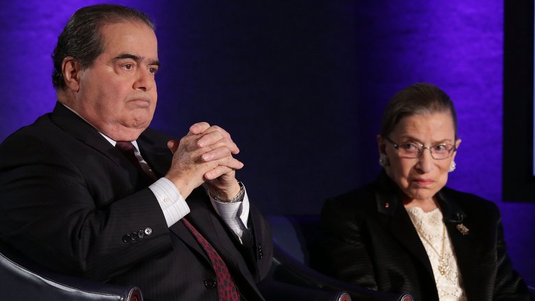 Antonin Scalia and Ruth Bader Ginsburg