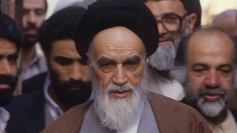 Photo of Ayatollah Khomeini