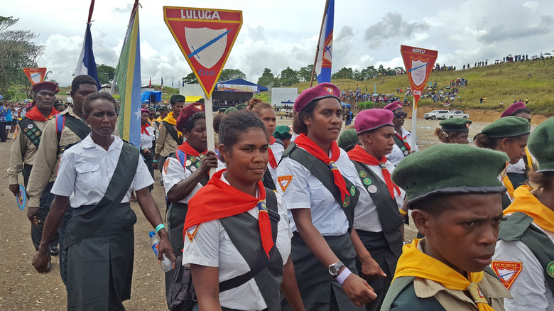 Seventh-day Adventists march in Honiara 