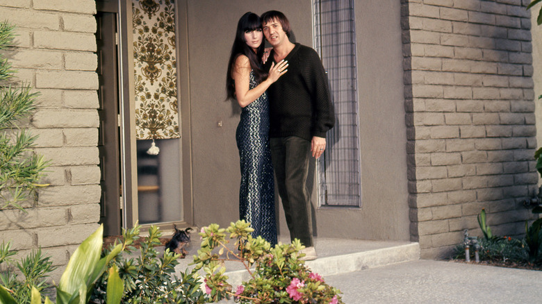 sonny and cher at their california house
