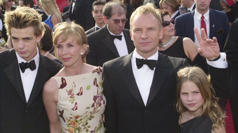 Sting and family