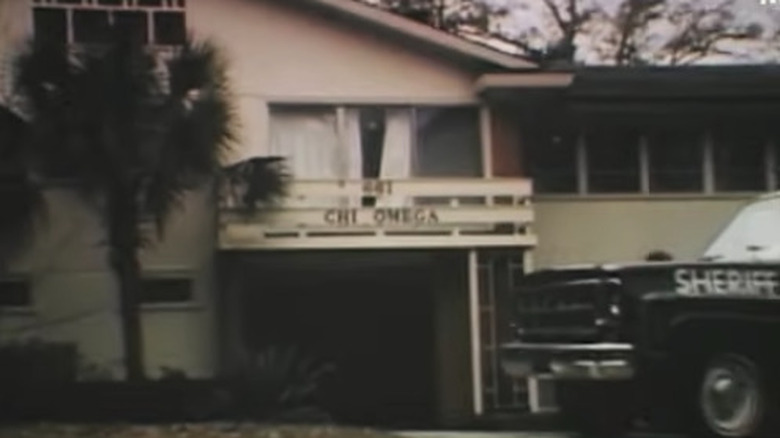 The Chi Omega sorority house