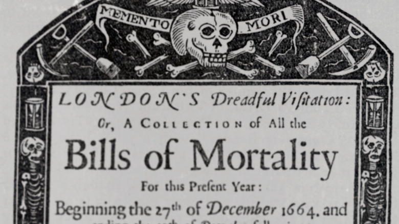 title image from the Bills of Mortality