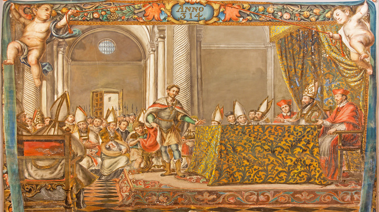 Fresco of Council of Nicaea