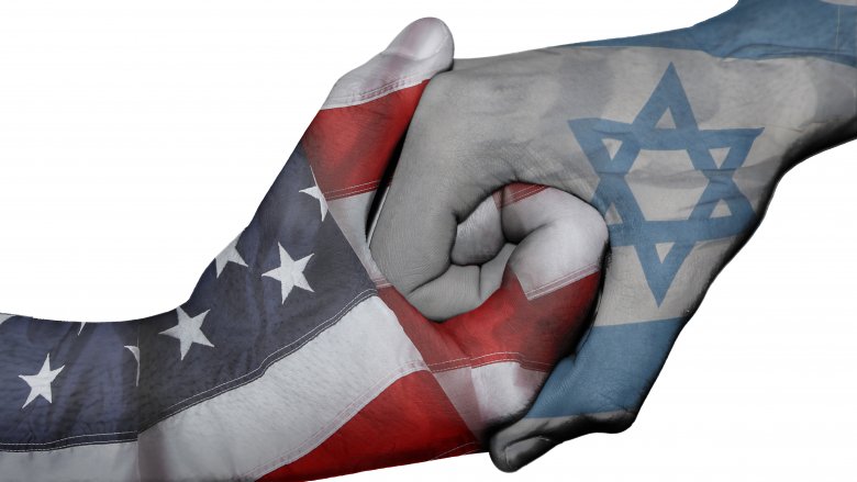 America, Israel, handshake