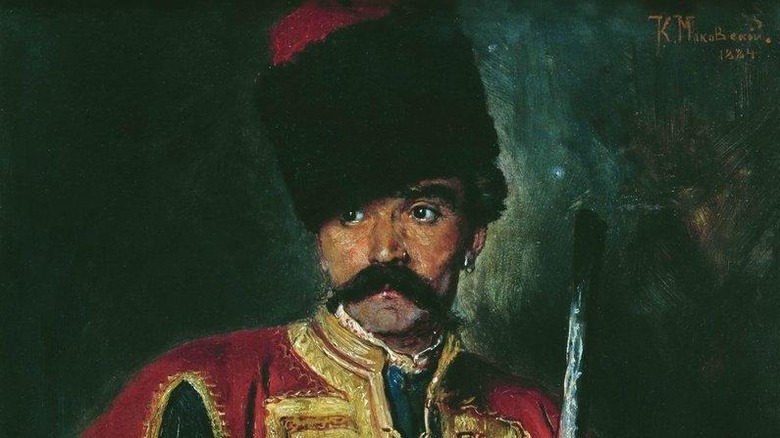 Zaporozhian Cossack portrait