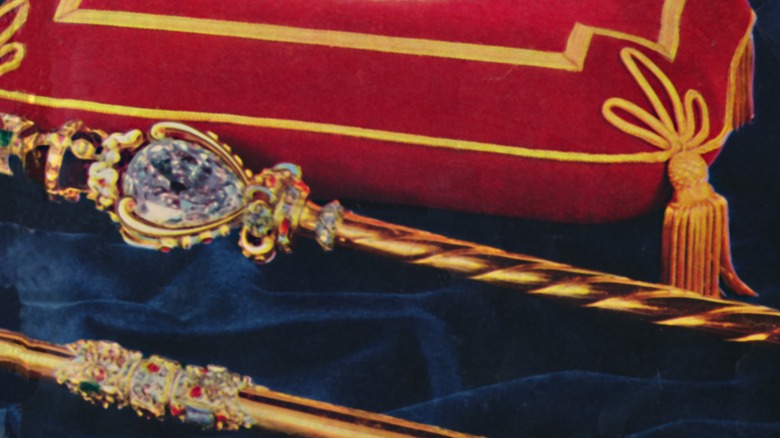 sovereign's scepter with cross