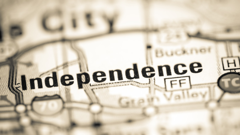Independence, Missouri map