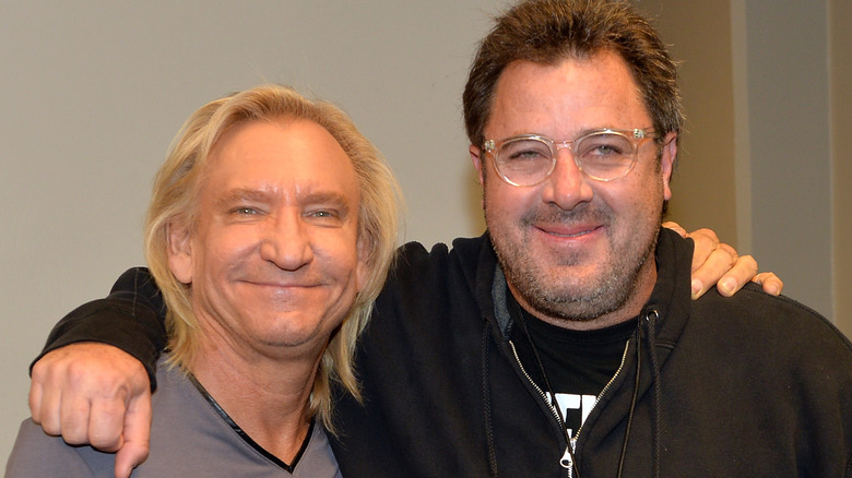 Vince Gill and Joe Walsh of the Eagles