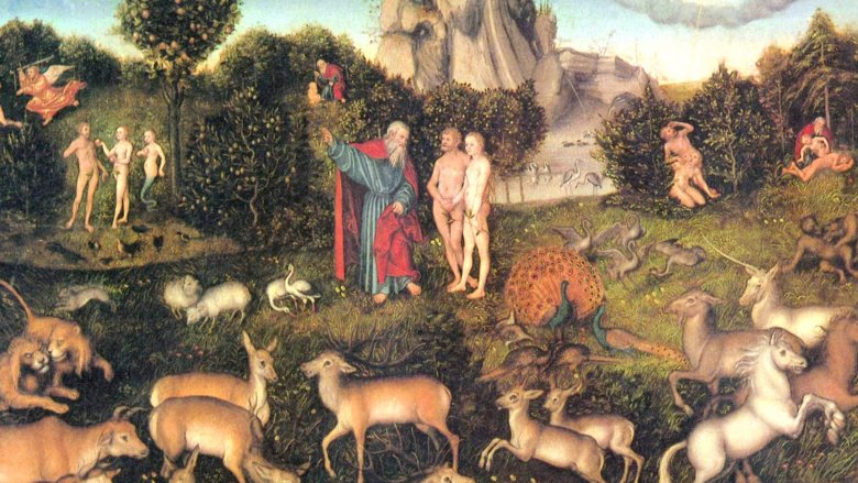 adam and eve and god in the garden of eden