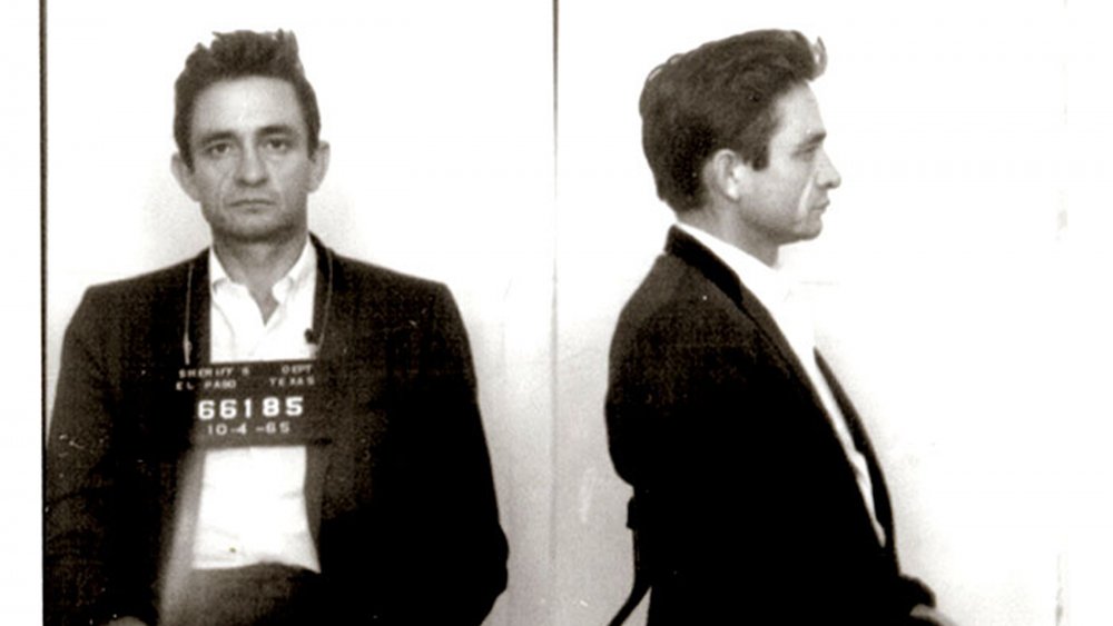 Johnny Cash mugshot