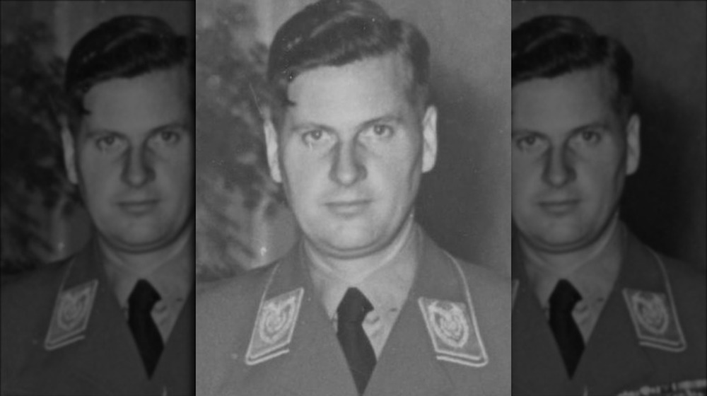 Hitler Youth Leader Baldur von Schirach smirking