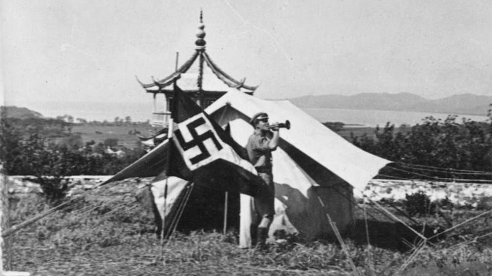 Hitler Youth camping in China in 1935